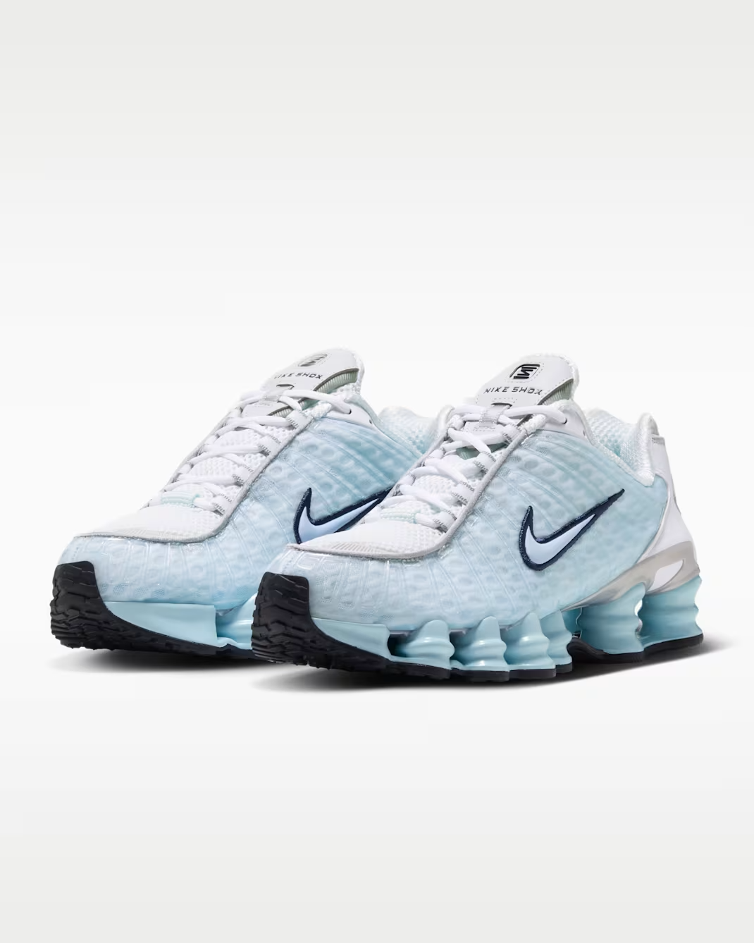 AR3566-012 Nike Shox TL "Neutral Grey/Navy" (Women's)