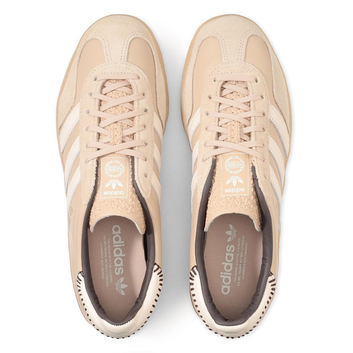 JQ1751 adidas Originals Gazelle Indoor Magic Beige Wonder White Gum Four (Men's)
