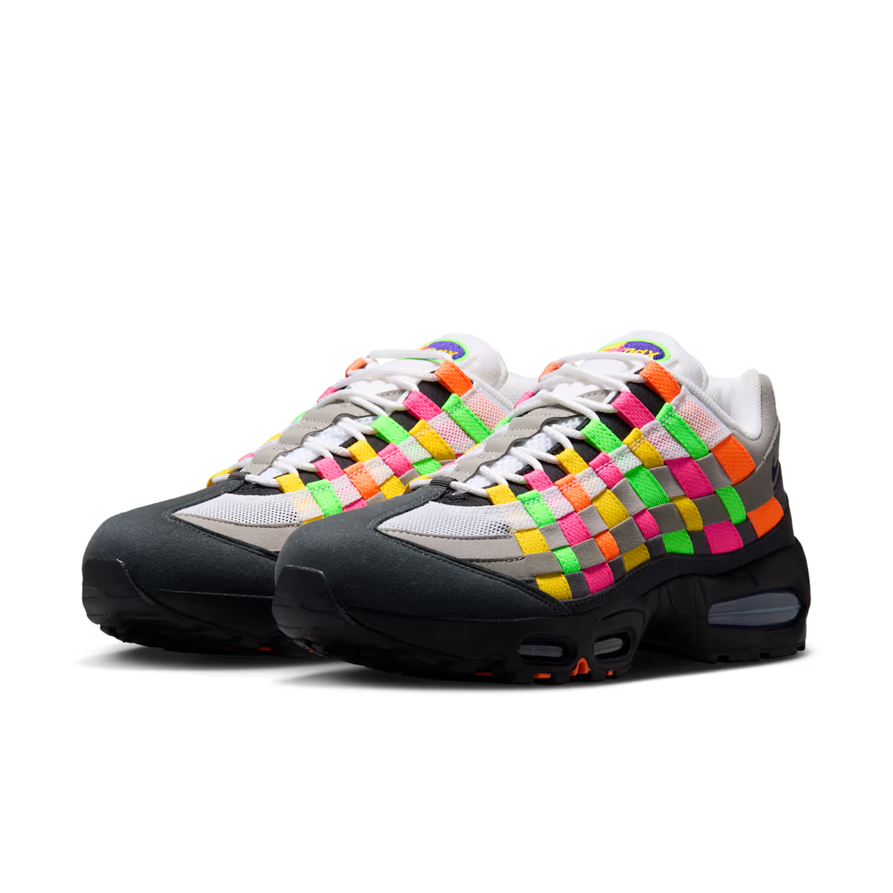 IB3695-100 Nike Air Max 95 Woven Big Bubble "Hyper Pink/Green Strike" (Men's)