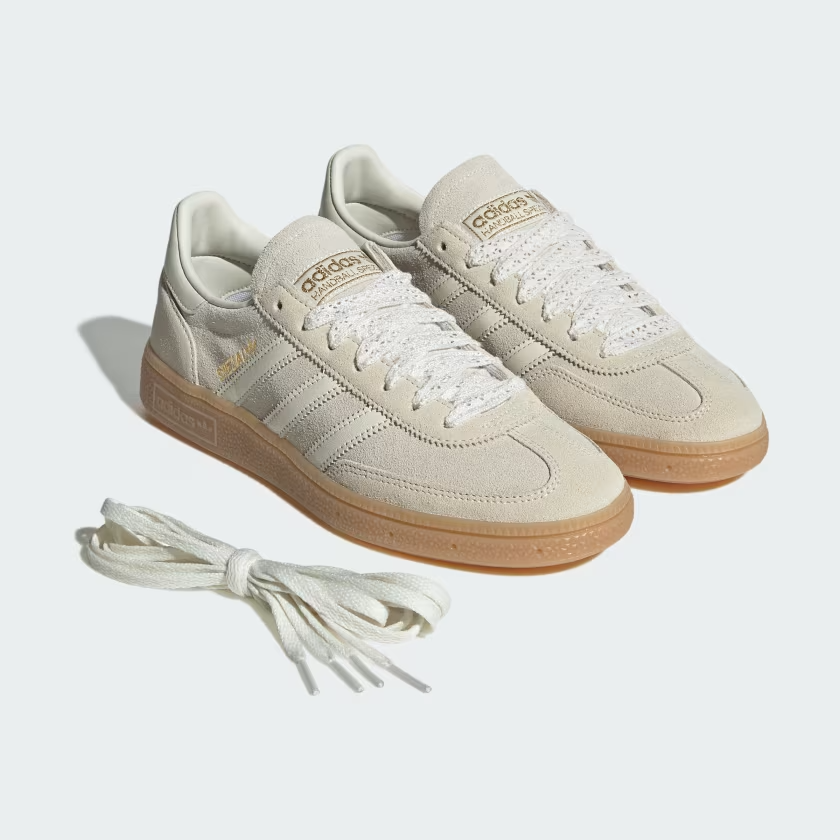JP6687 adidas Originals  Handball Spezial Cream White Off White Gum (Women's)