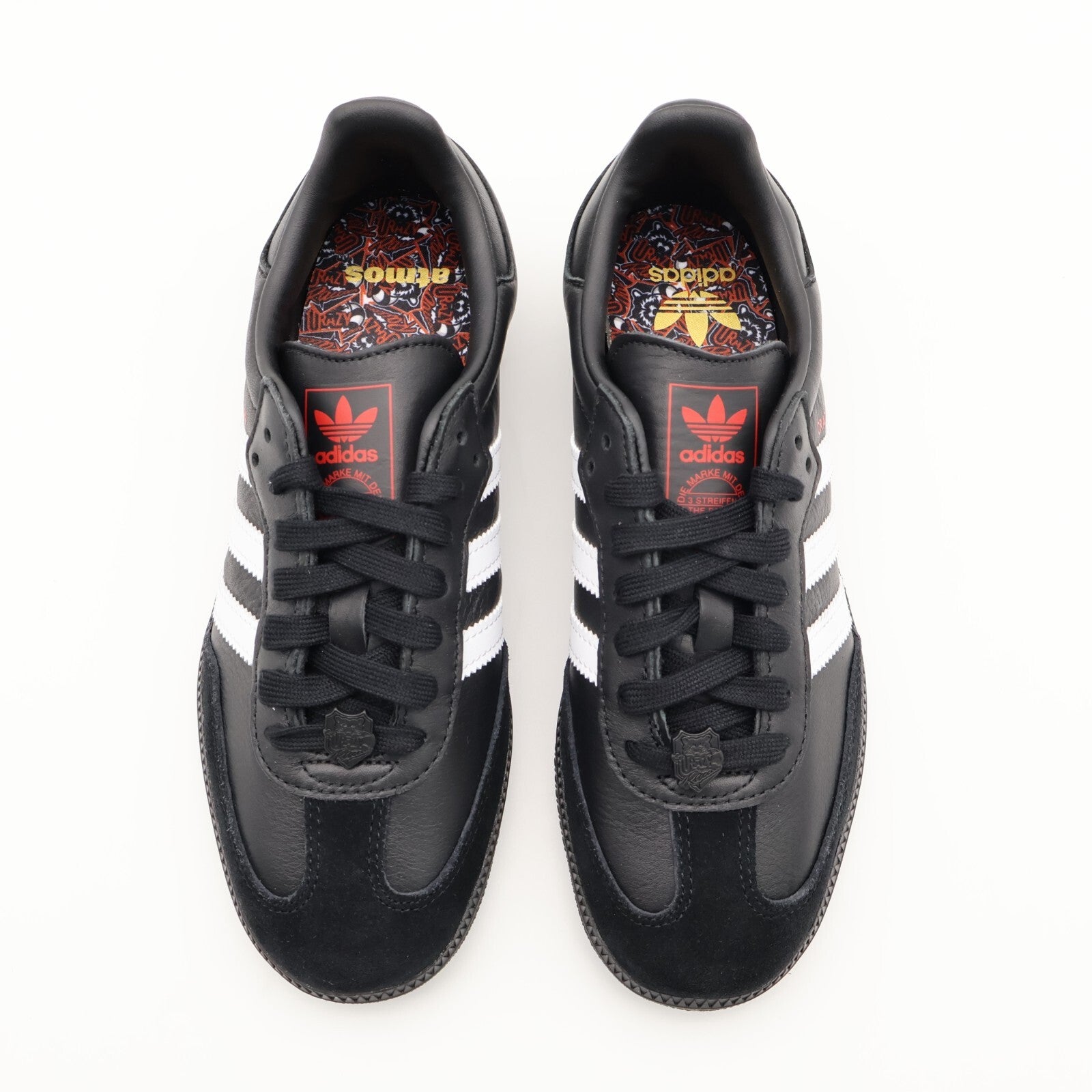 IH3518 Crazy Raccoon atmos adidas Originals Samba Core Black (Men's)
