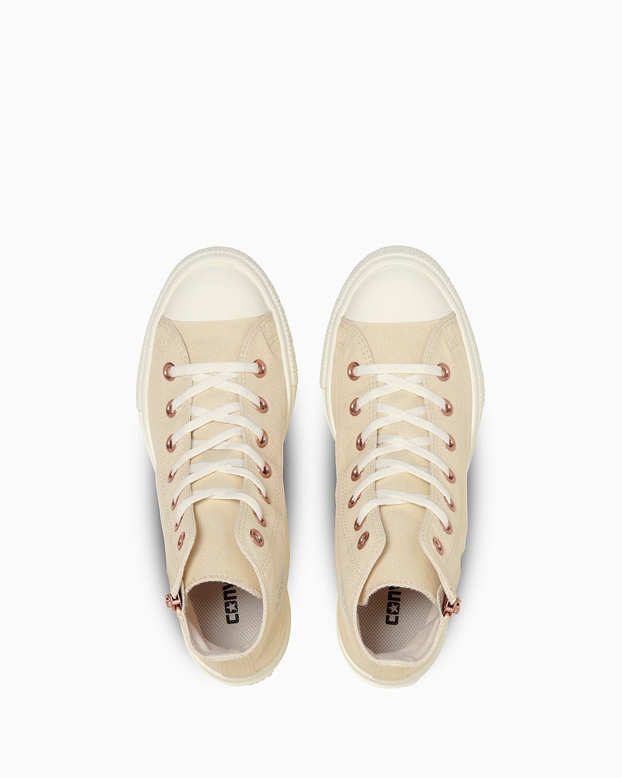 31313491 Converse Women's All Star Light PLTS PG Z Hi Cream (Women's)