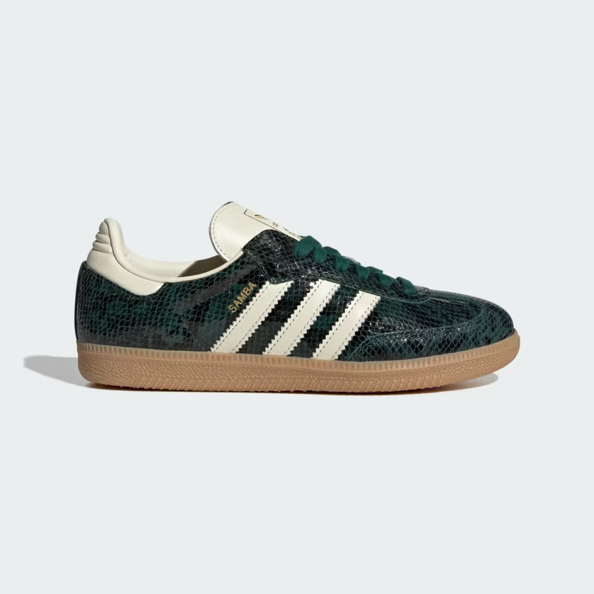 JR8848 adidas Originals Samba OG Snakeskin Collegiate Green (Men's)