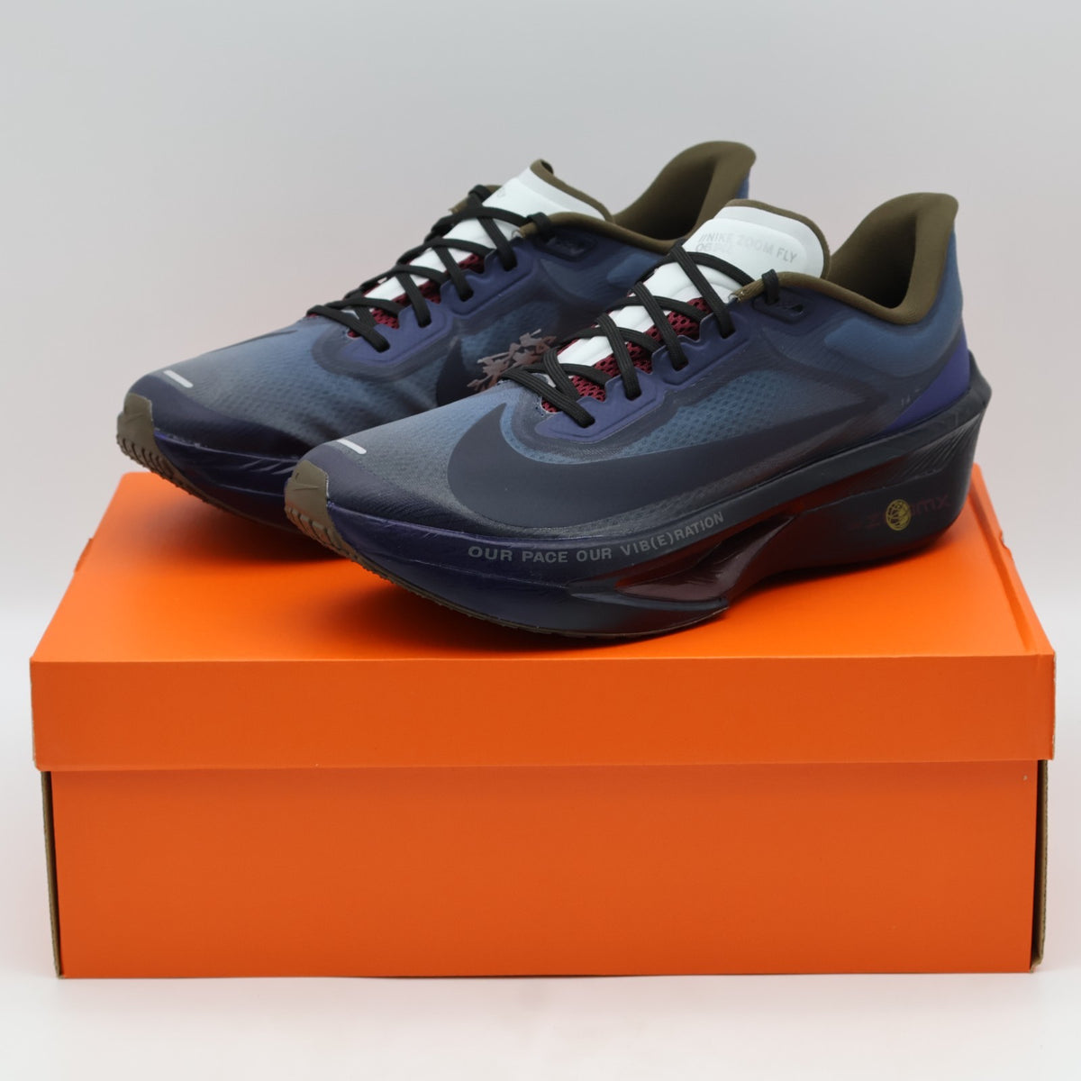 IQ3430-476 Nike Zoom Fly 6 Court Blue Burgundy Ash Deep Royal Blue (Men's)