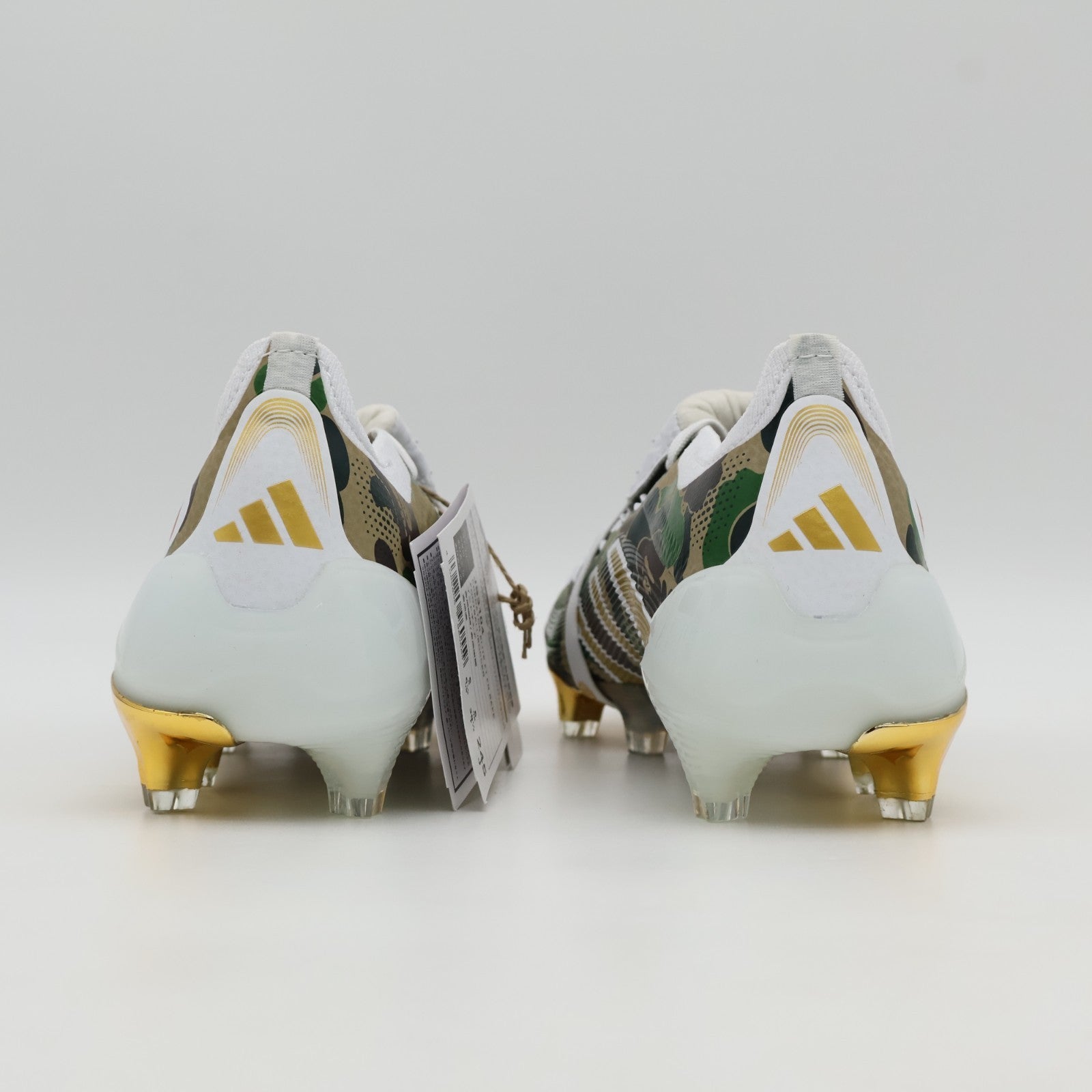 JS3104 A BATHING APE adidas Predator Elite FG Hemp Gold Metallic Cloud (Men's)