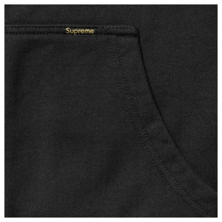 Supreme Reversible Work Zip Up Hooded Sweatshirt Black