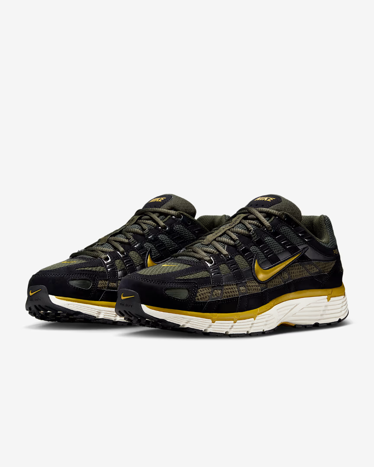 IB2986-003 Nike P-6000 SE Black Sequoia Light Orewood Brown Ochre (Men's)