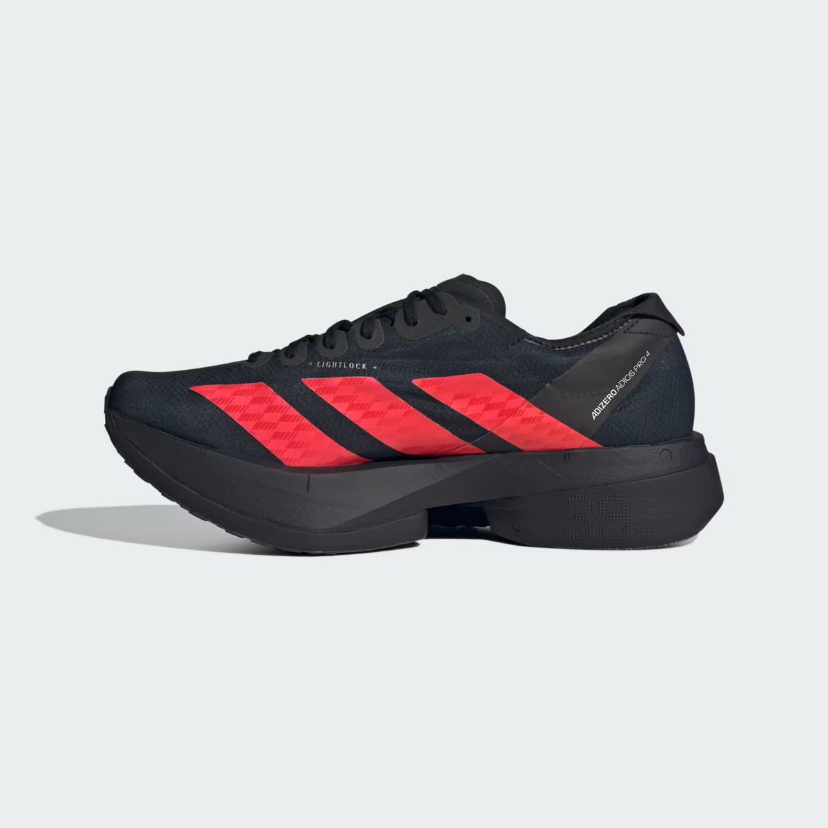 KH8840 Mercedes AMG adidas Adizero Adios Pro 4 Core Black Lucid Red Cloud (Men's