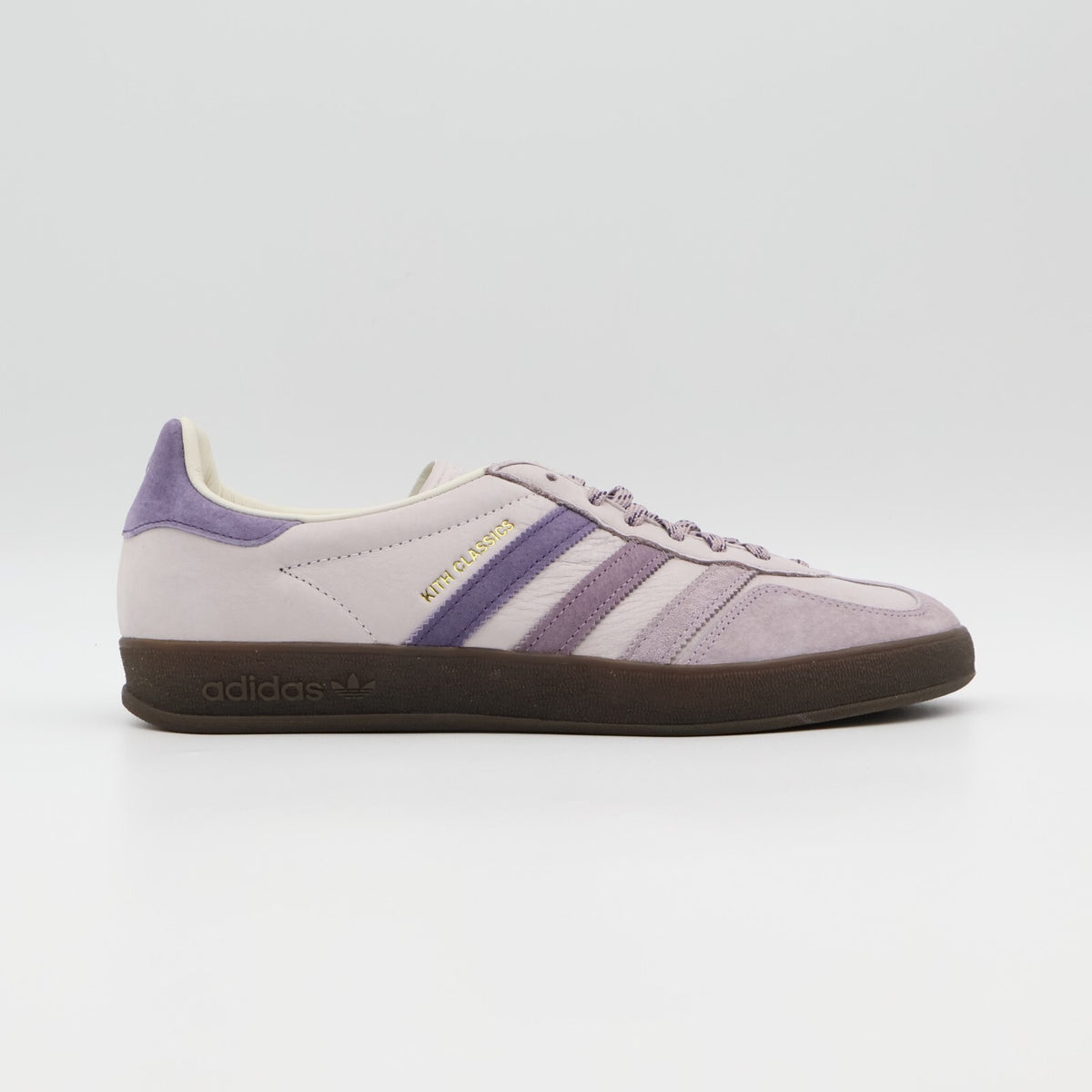 IH0120 KITH Classics adidas Originals Gazelle Indoor Ash Purple Ice (Men's)