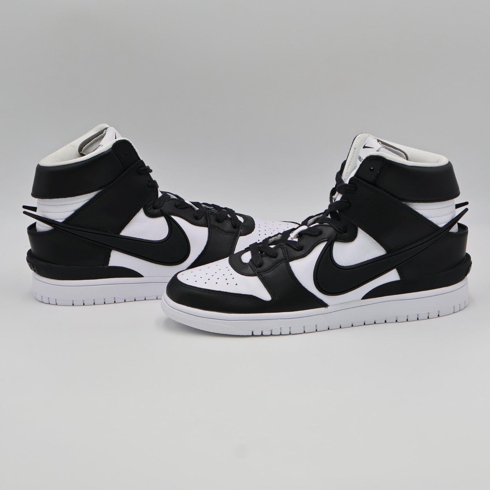 CU7544-001 Nike Dunk High AMBUSH Black White Spruce Aura Panda (Men's)