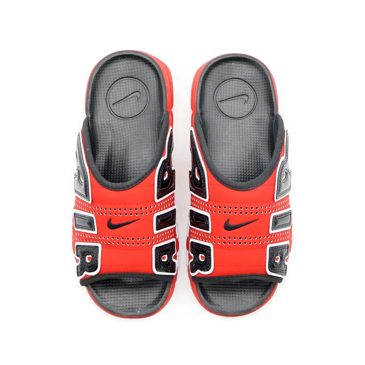 FJ6036-600 Nike Air More Uptempo Slide University Red Black (Men's)
