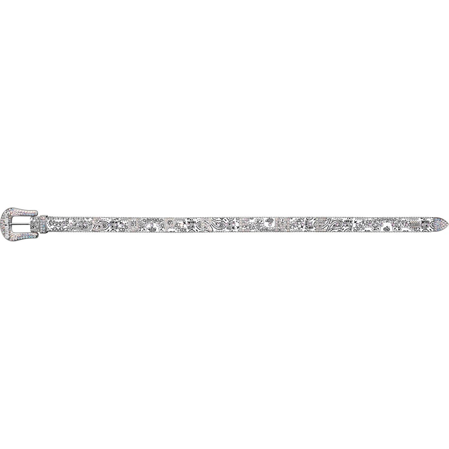 Supreme x b.b. Simon Bandana Belt White