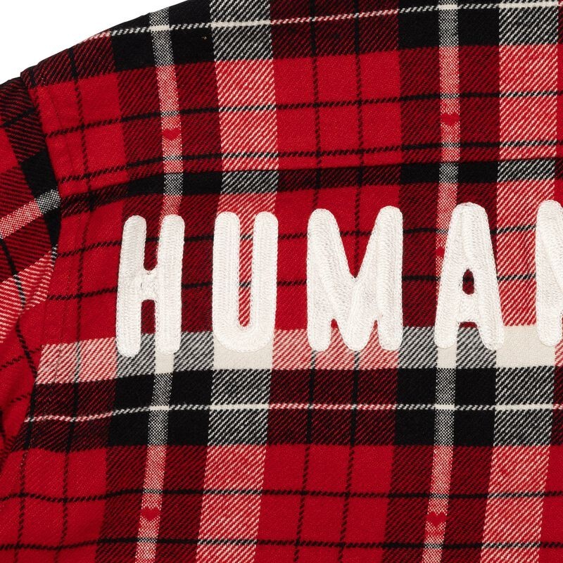 HUMAN MADE Flannel Check Shirt Red