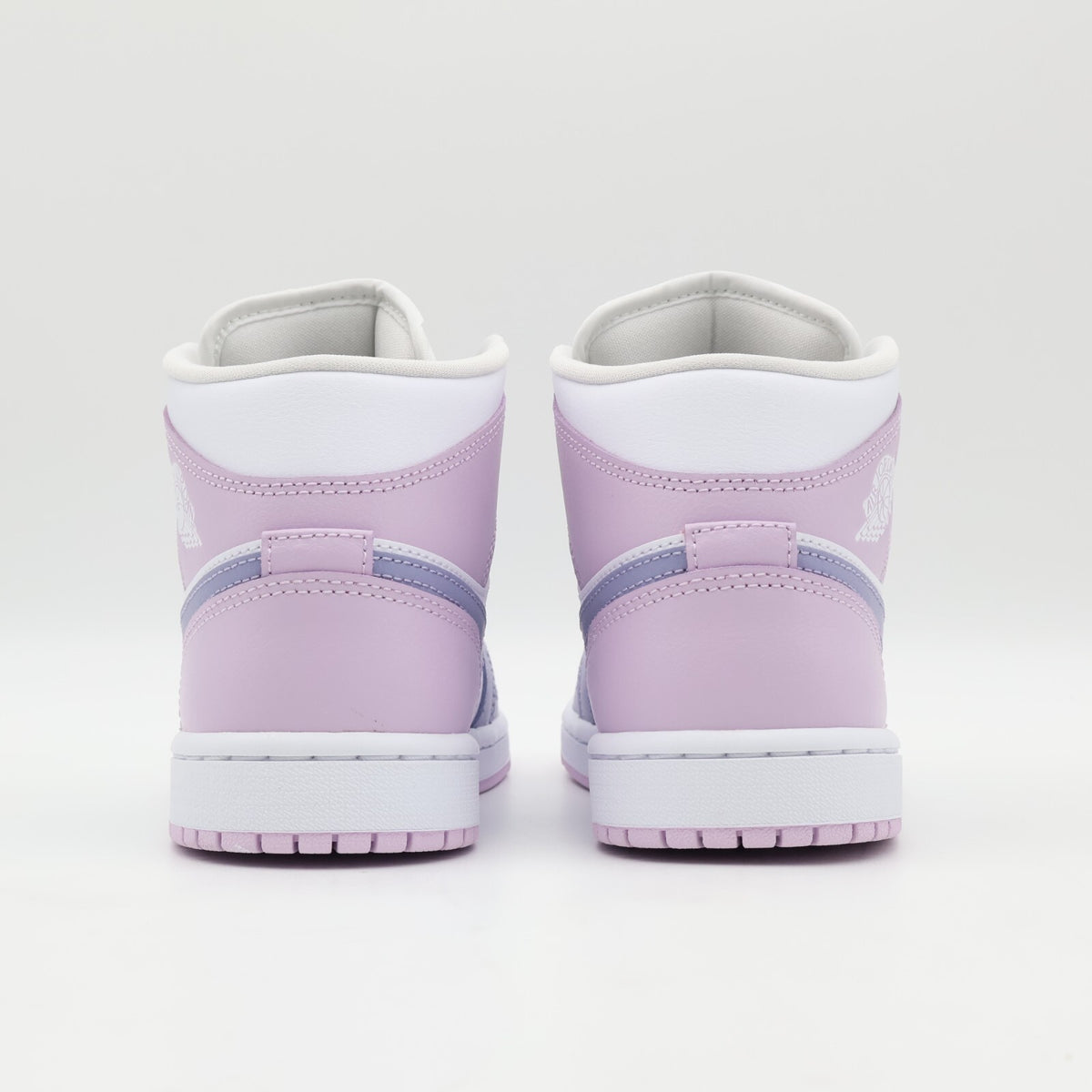 BQ6472-510 Nike Air Jordan 1 Mid Indigo Haze White Doll  (Women's)