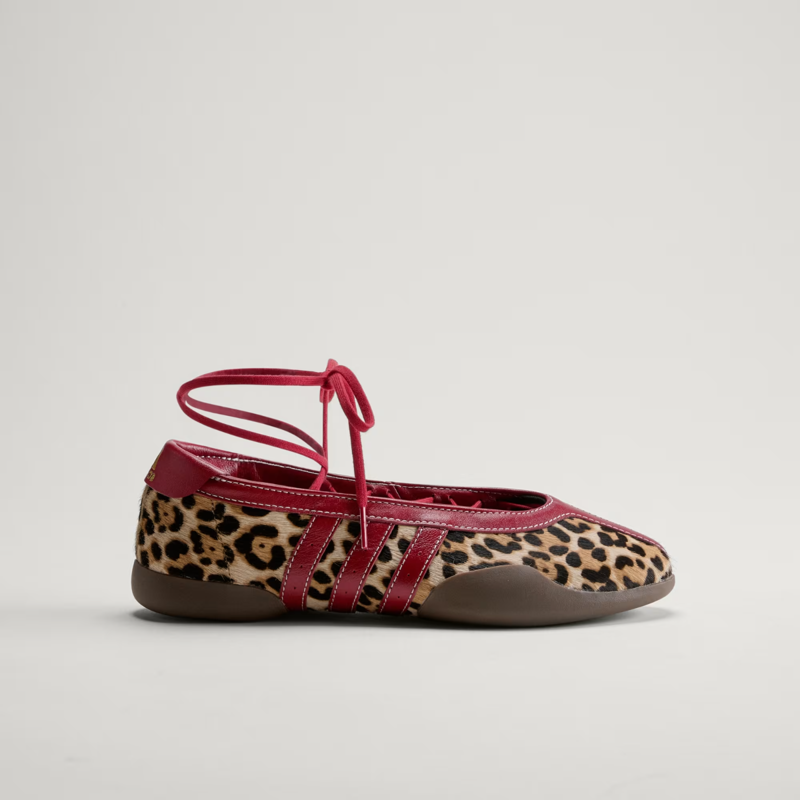 KJ0647 adidas Taekwondo Mei Ballet Pony Hair "Leopard" (Women's)