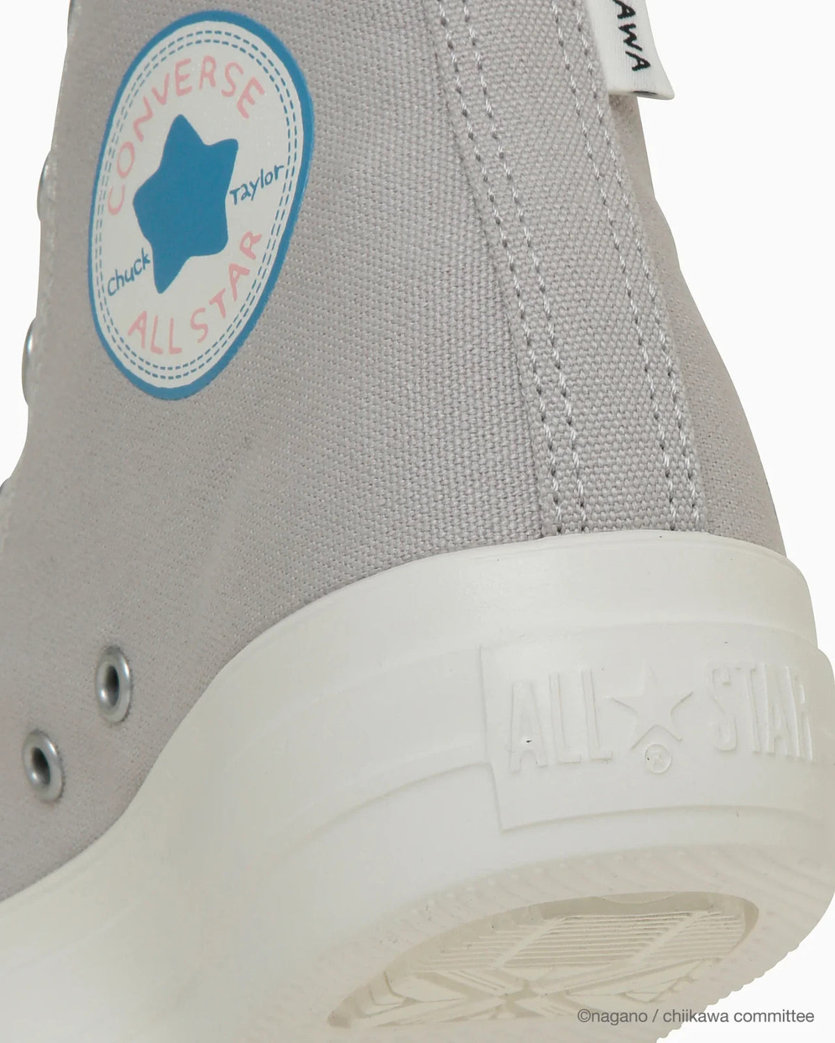 31315242 Chiikawa Ã Converse  All Star Light PLTS PT Hi Light Grey (Women's)