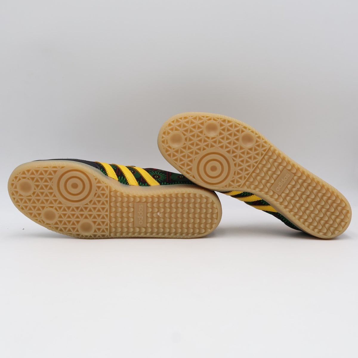 KI8571 Bob Marley adidas Samba Black Yellow Gum (Men's)