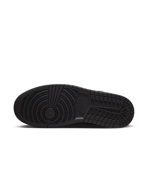 553558-093 Nike Air Jordan 1 Low Triple Black (Men's)