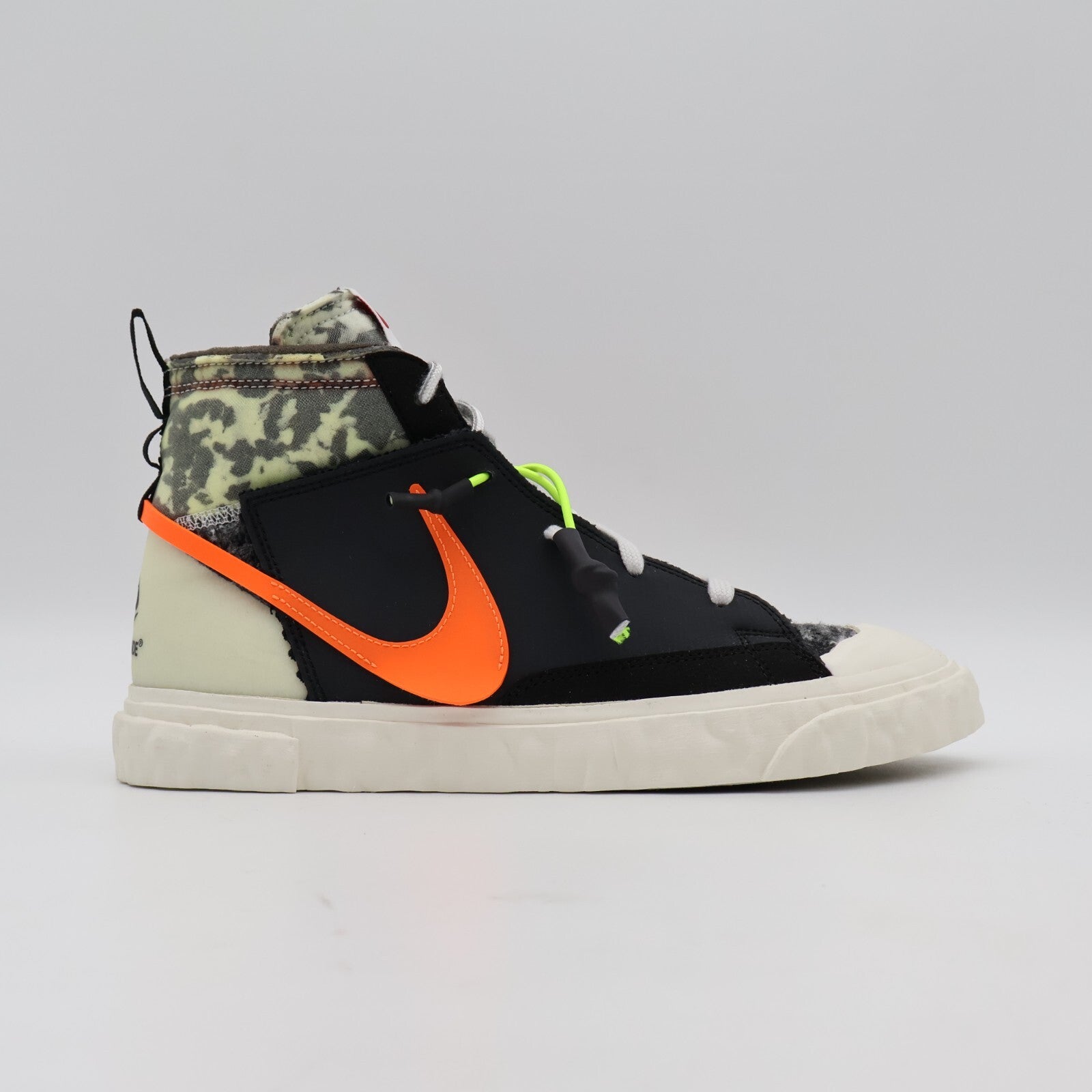 CZ3589-001 Nike Blazer Mid Readymade Black Vast Grey Volt Total Orange (Men's)