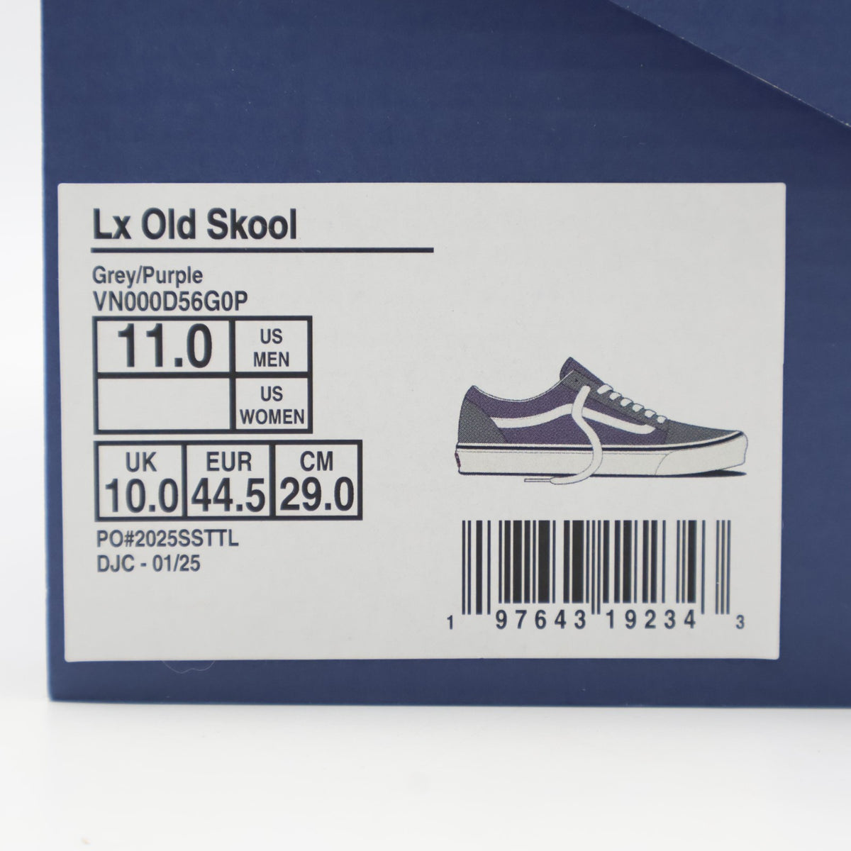 VN000D56G0P Vans Premium Old Skool Grey Purple (Men's)