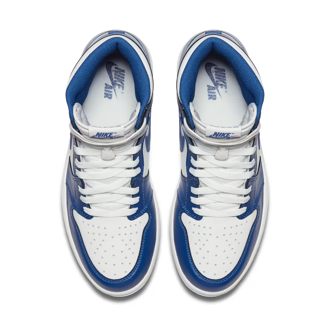 555088-127 555088-127 Nike Air Jordan 1 Retro High Storm Blue (Men's)