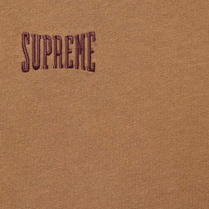 Supreme Warm Up Washed S/S Top Brown