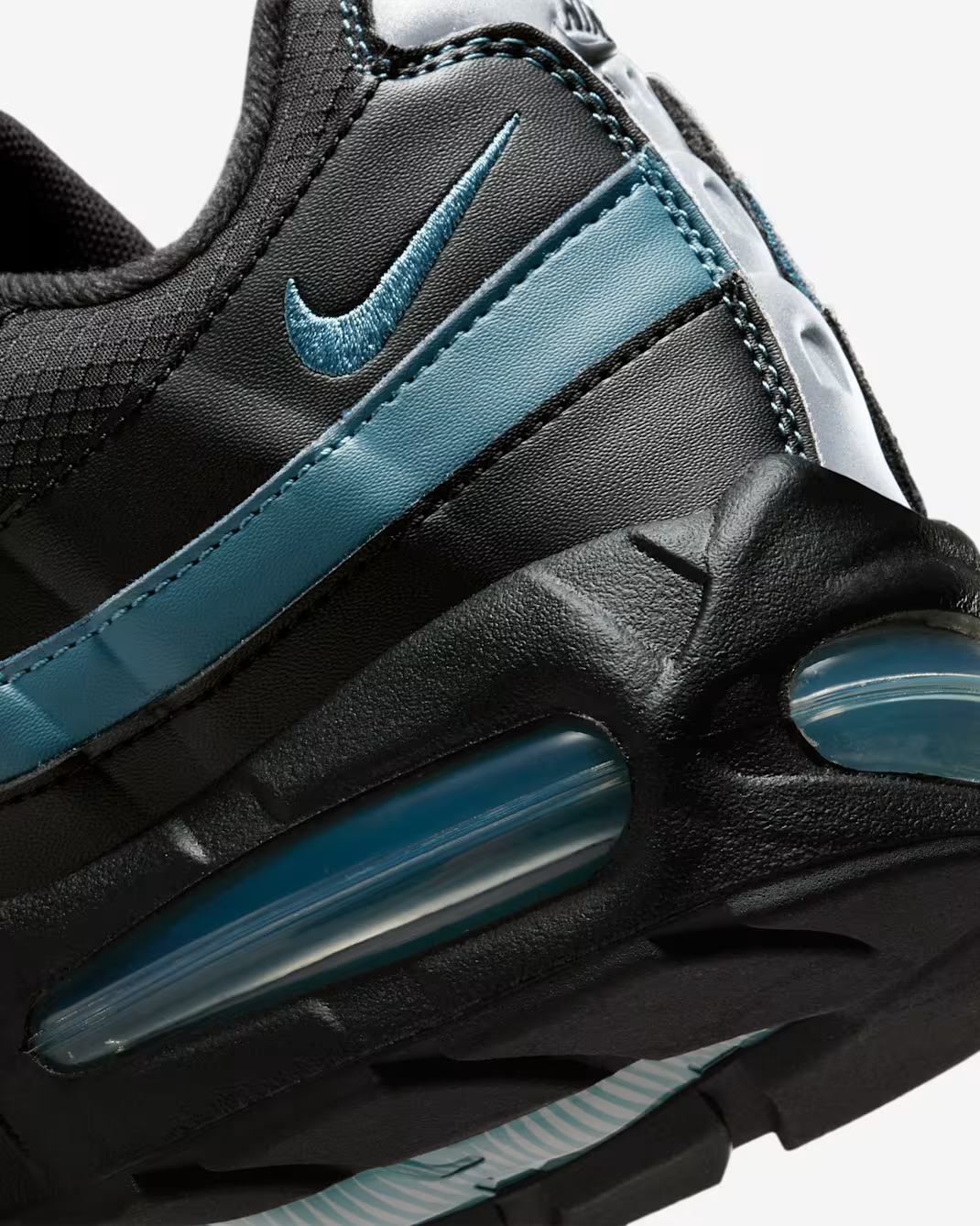 IB1667-004 Nike Air Max 95 OG Big Bubble Smoky Blue Black (Men's)
