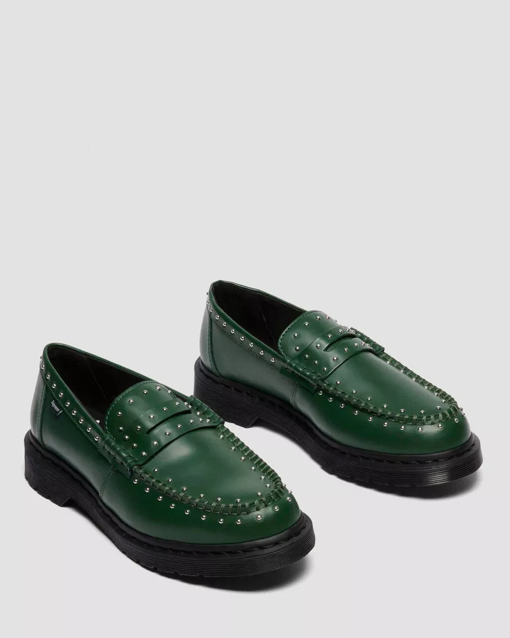 41873300 Supreme Ã Dr.Martens Studded Penton Loafer Dark Green 25SS Week (Men's)