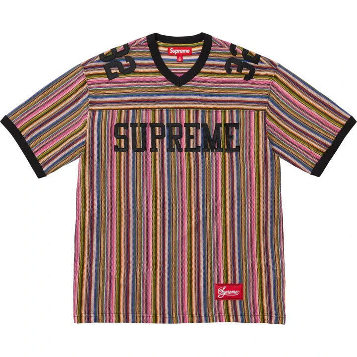 Supreme Open Knit Football Top Multi