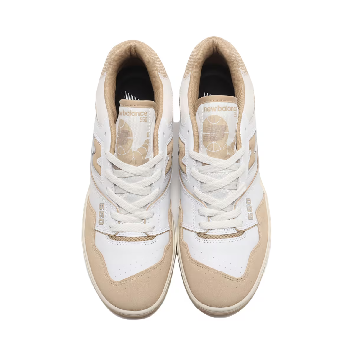BB550NEC New Balance 550 White Brown (Men's)