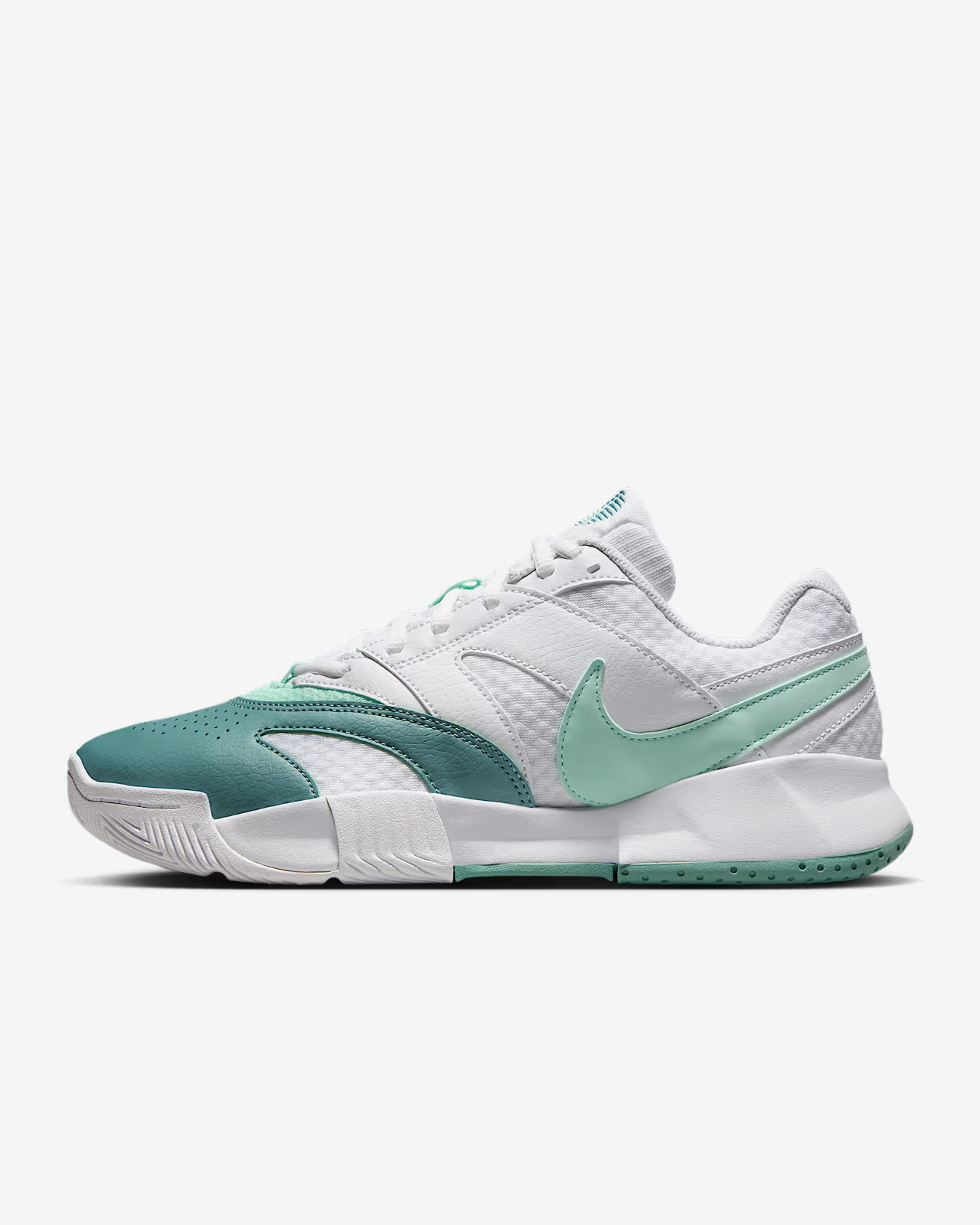 FD6575-107 Nike Court Lite 4 Tennis Shoes White Canyon Mint Foam (Women's)