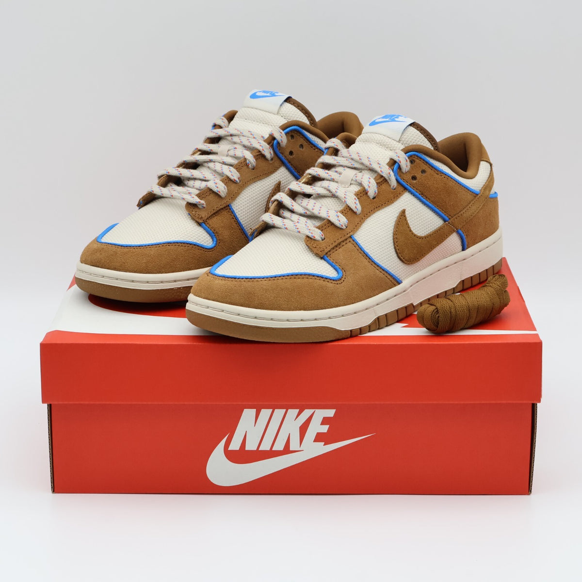 FN5825-100 Nike Dunk Low Retro PRM Light British Tan (Men's)