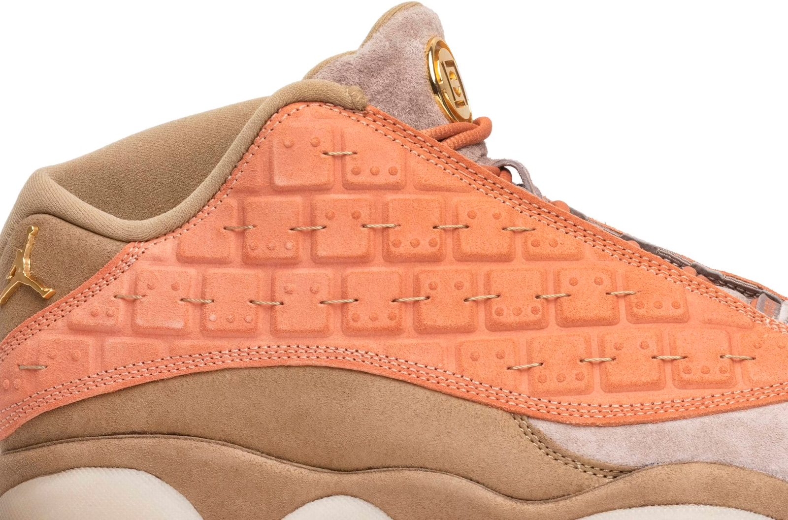 AT3102-200 CLOT Ã Nike Air Jordan 13 Retro Low "Sepia Stone" (Men's)