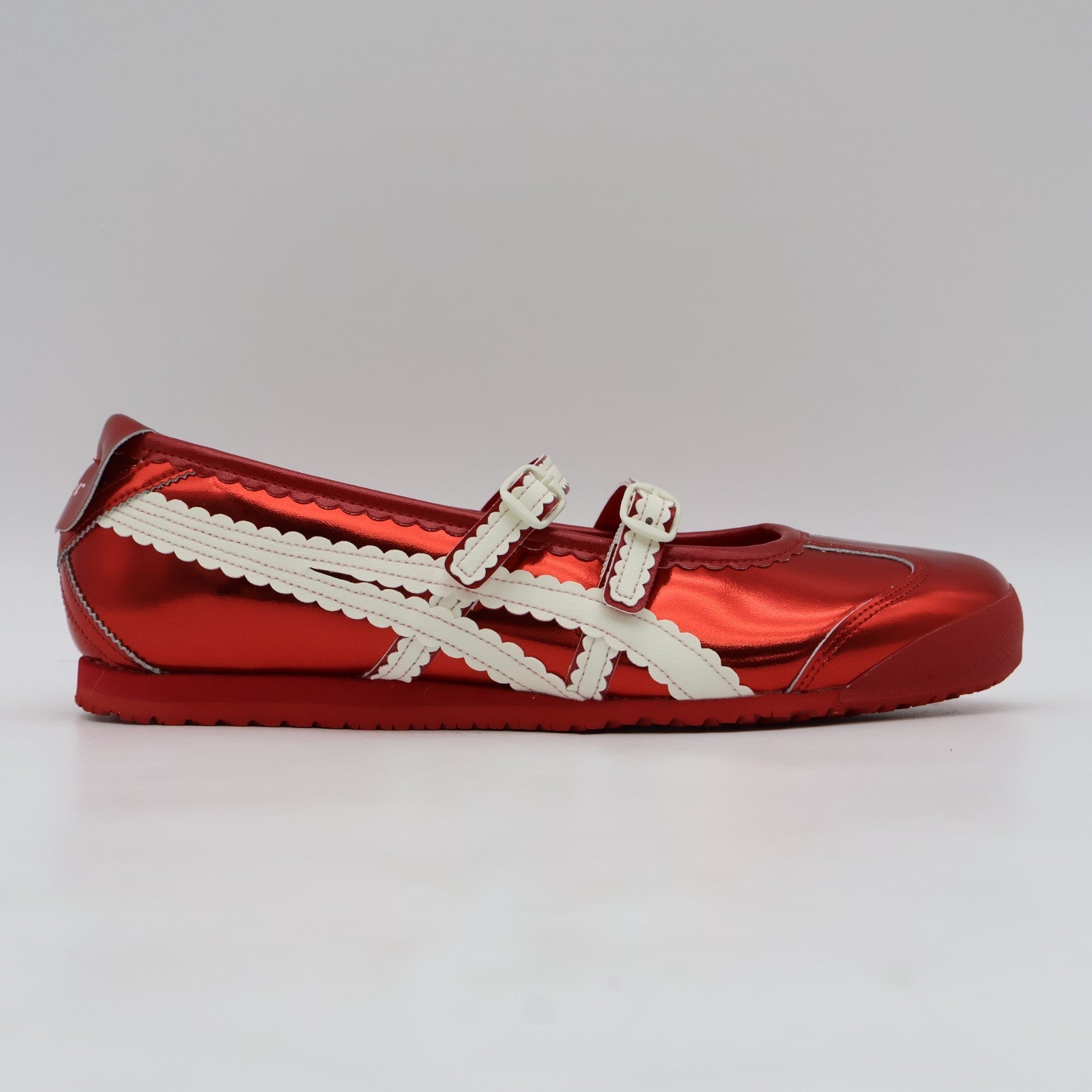 1182A708-700 Onitsuka Tiger Mexico 66 TGRS Classic Red Cream (Women's)