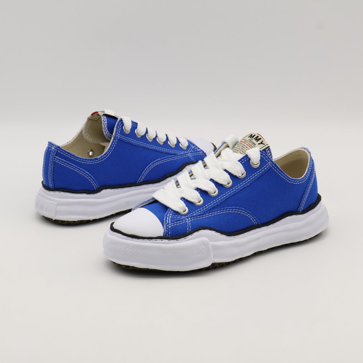 A01FW702-cl.blue Maison MIHARA YASUHIRO PETERSON Original Sole Canvas Low (Men's