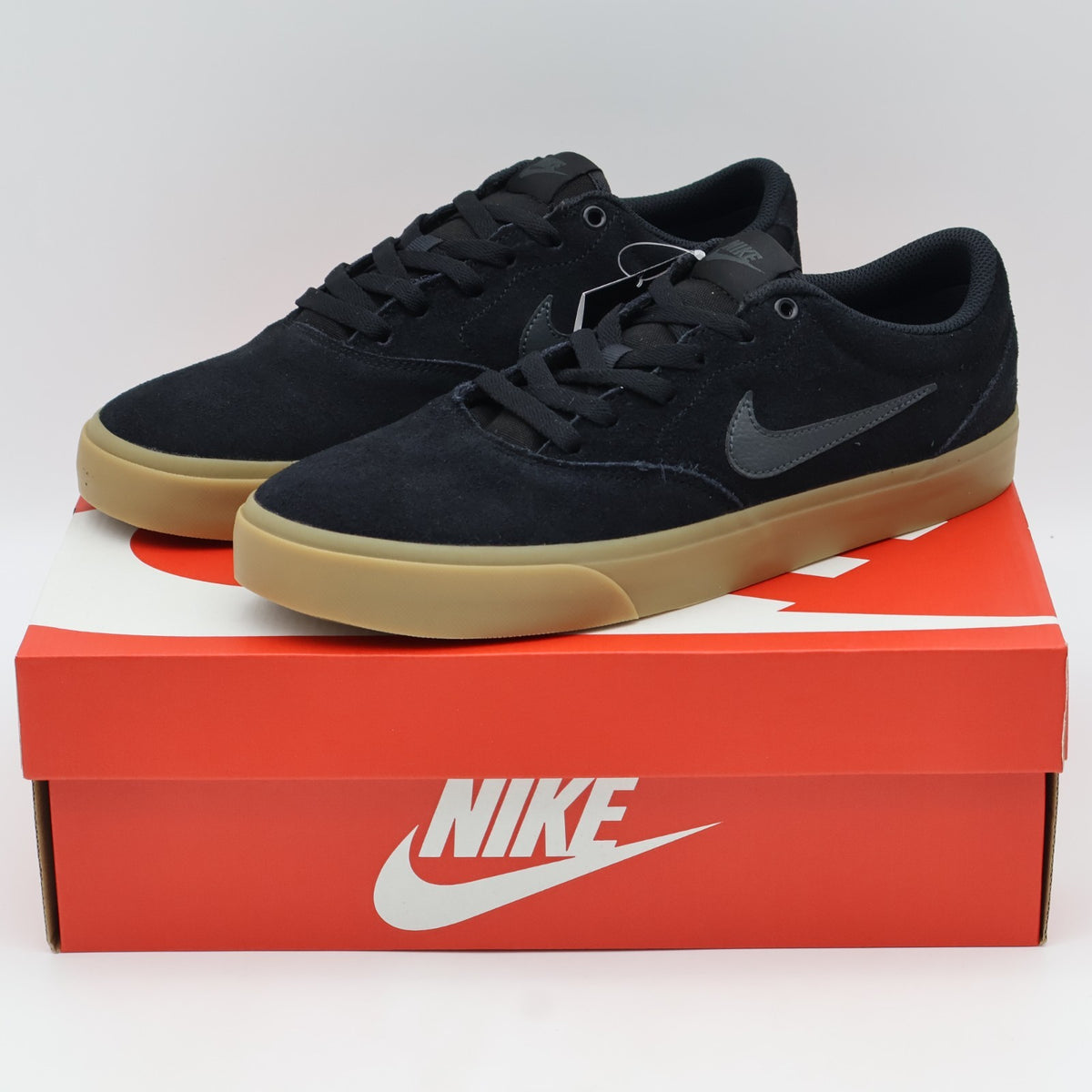 IB2750-003 Nike Charge Suede Black Black Gum Light Brown Anthracite (Men's)