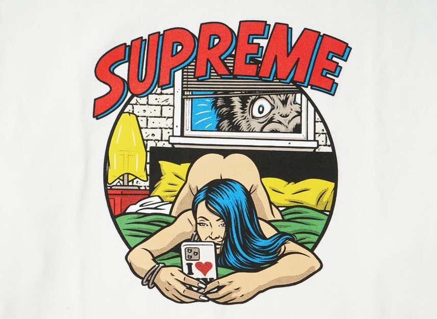 Supreme Bedroom Tee White