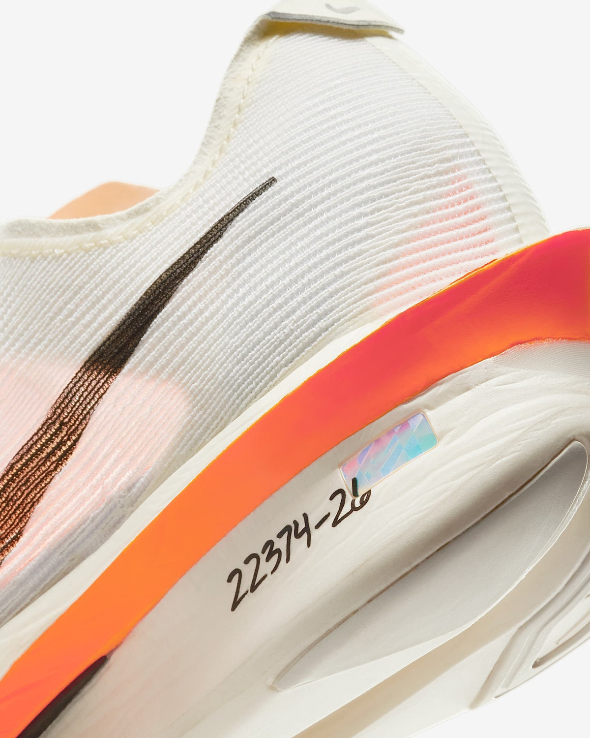 HF6411-100 Nike Vaporfly 4 Proto Sail Total Orange White Black (Women's)