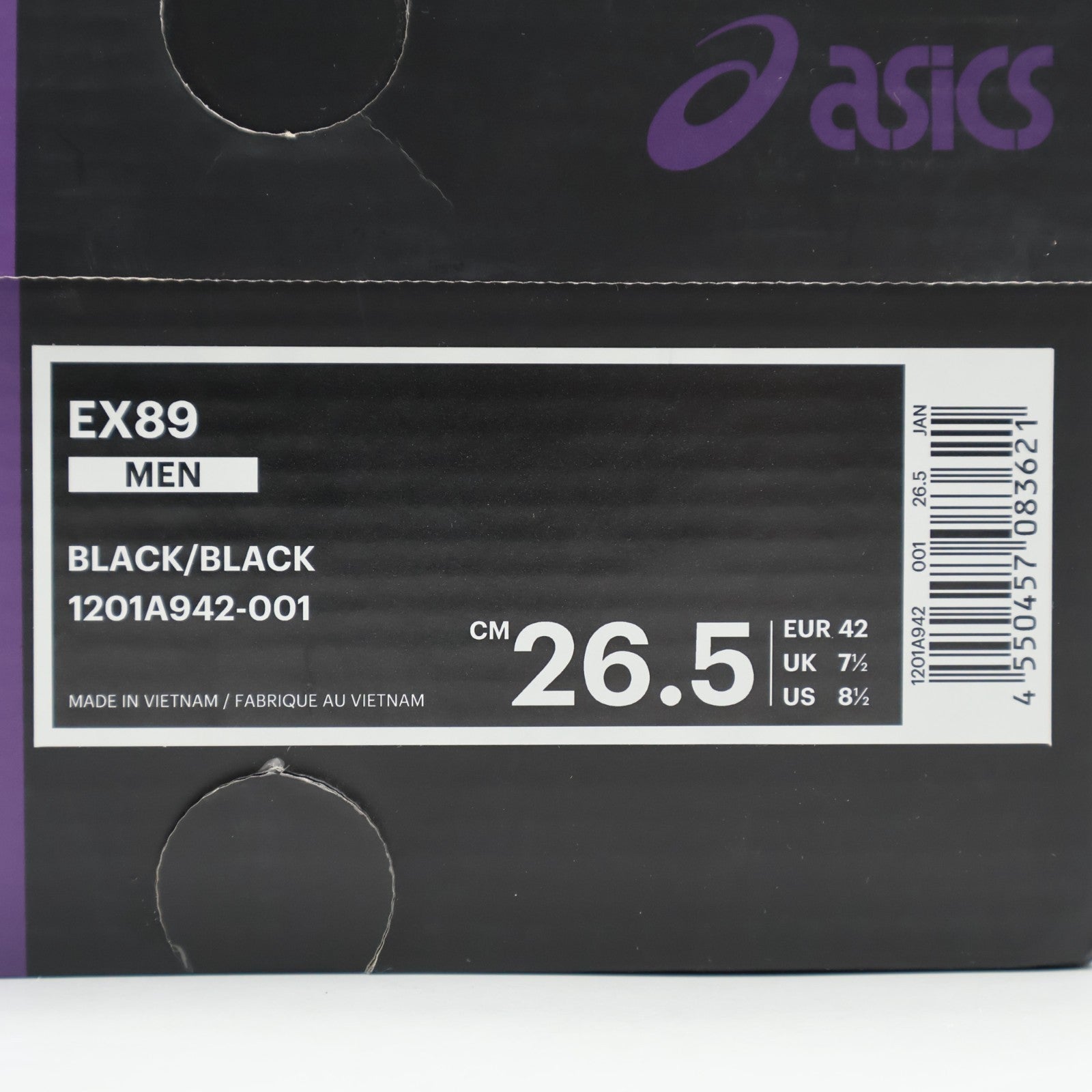 1201A942-001 NEEDLES Ã Asics EX89 Black (Men's)