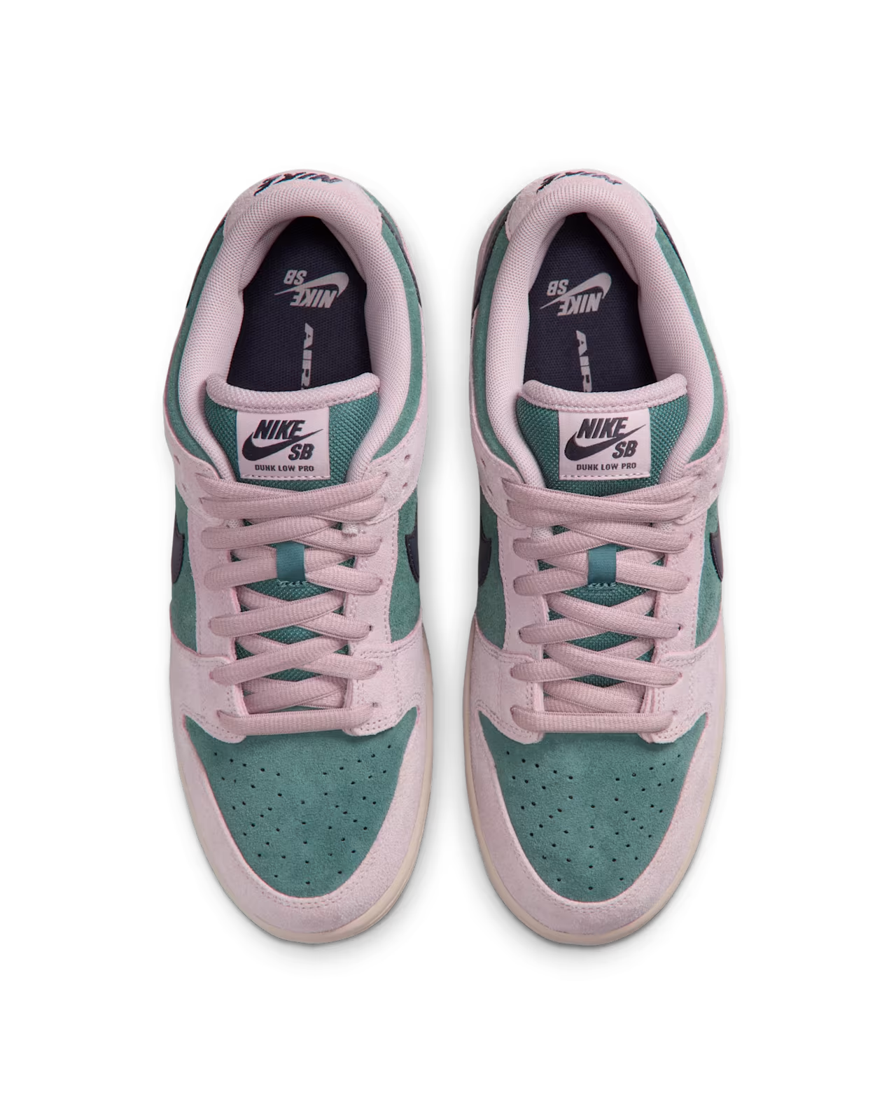 HQ1625-300 Nike SB Dunk Low Pro "Mineral Slate/Particle Rose"