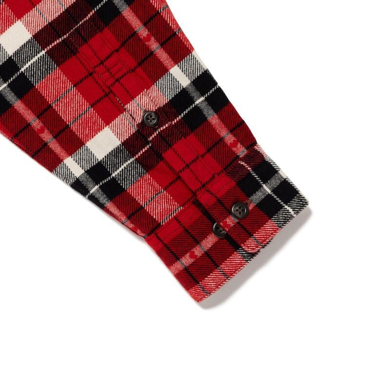 HUMAN MADE Flannel Check Shirt Red