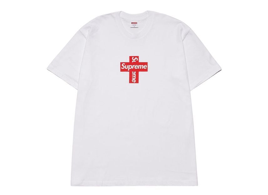 Supreme Cross Box Logo Tee White