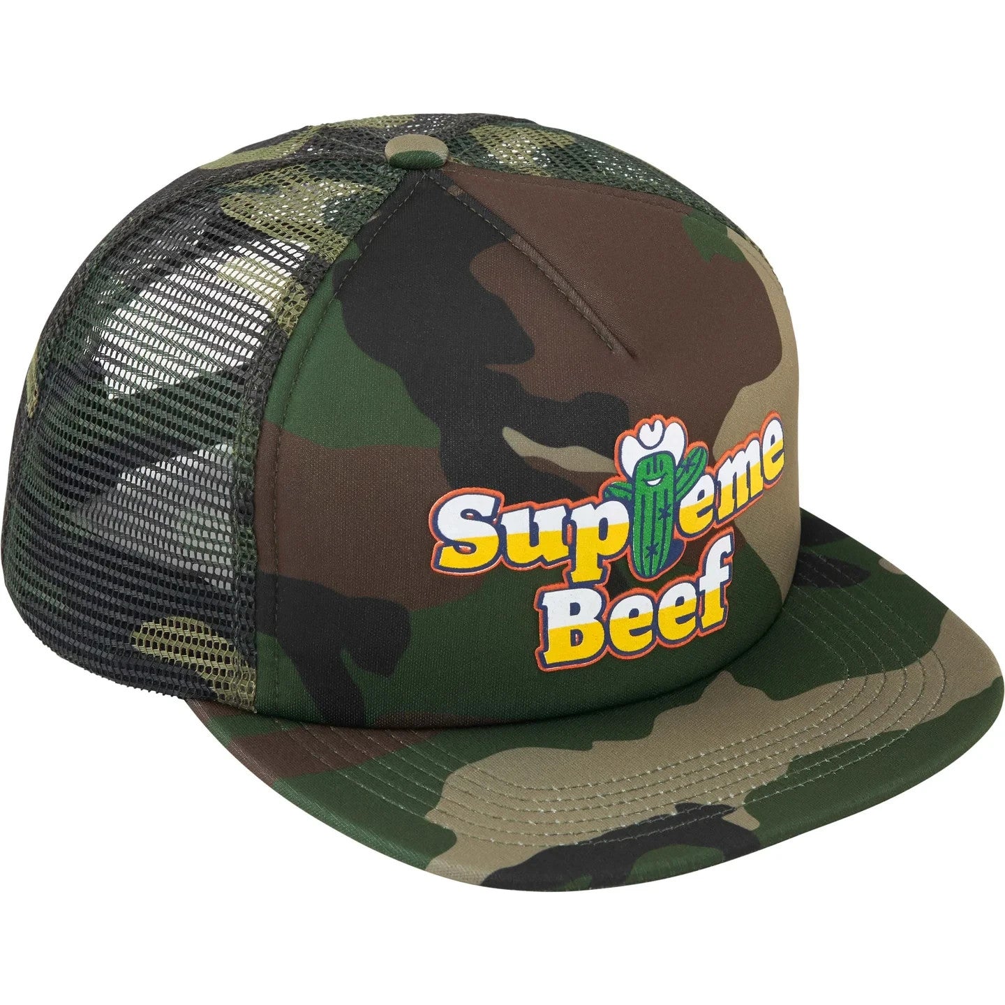 Supreme Beef Mesh Back 5-Panel Camo