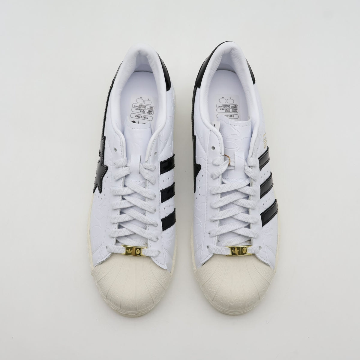 JR2701 A BATHING APE adidas Originals Superstar V Footwear White Core (Men's)