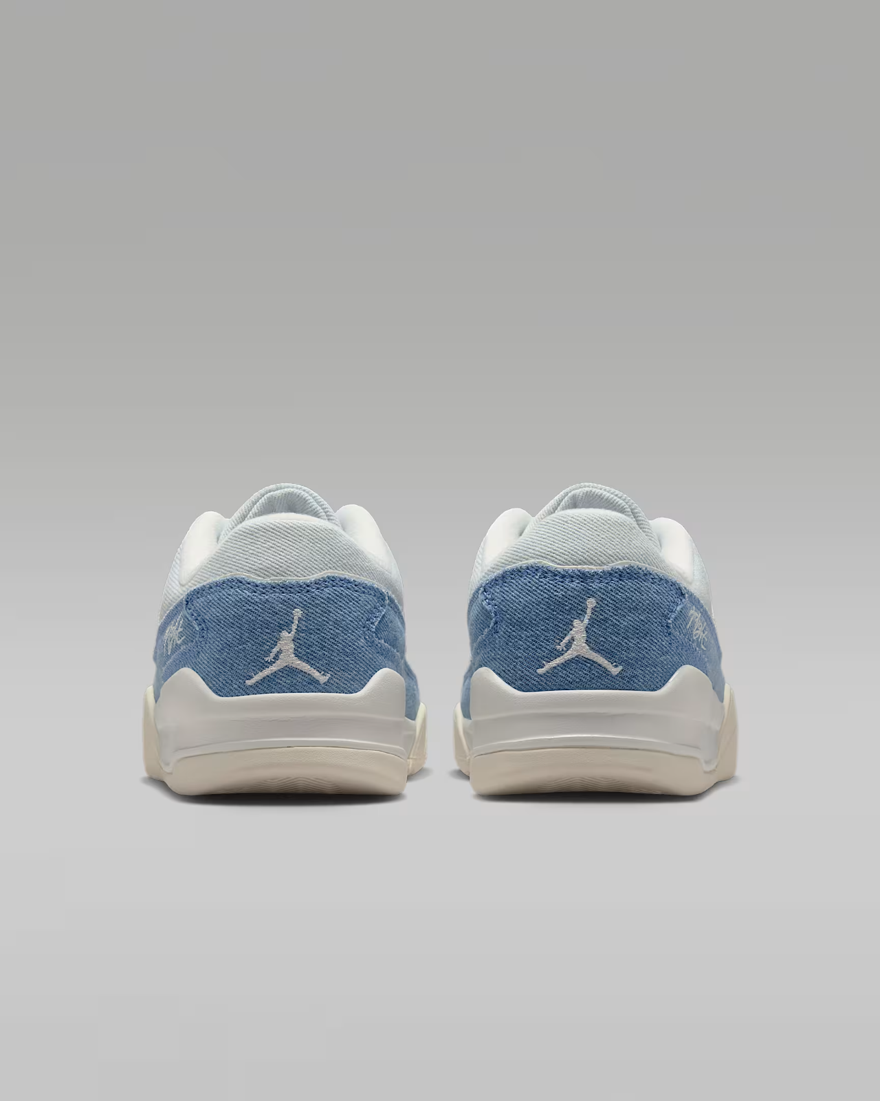 IB4414-100 Nike  Jordan Flight Court SE Sail Worn Blue Gum Light Brown (Women's)
