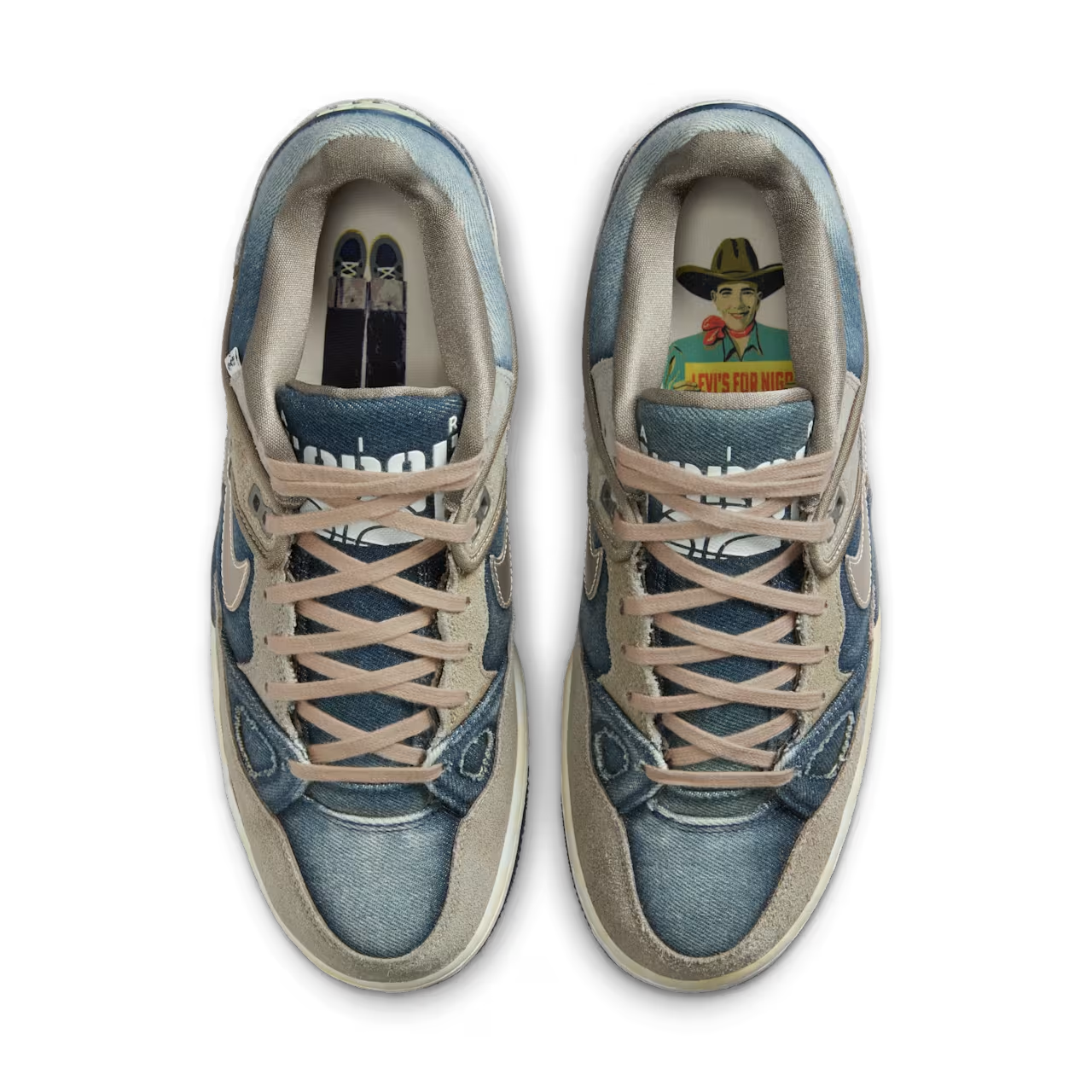 HQ0262-001-R Levi's Nike Air Force 3 Low SP (NIGO Heel Blank Ta)(Men's)