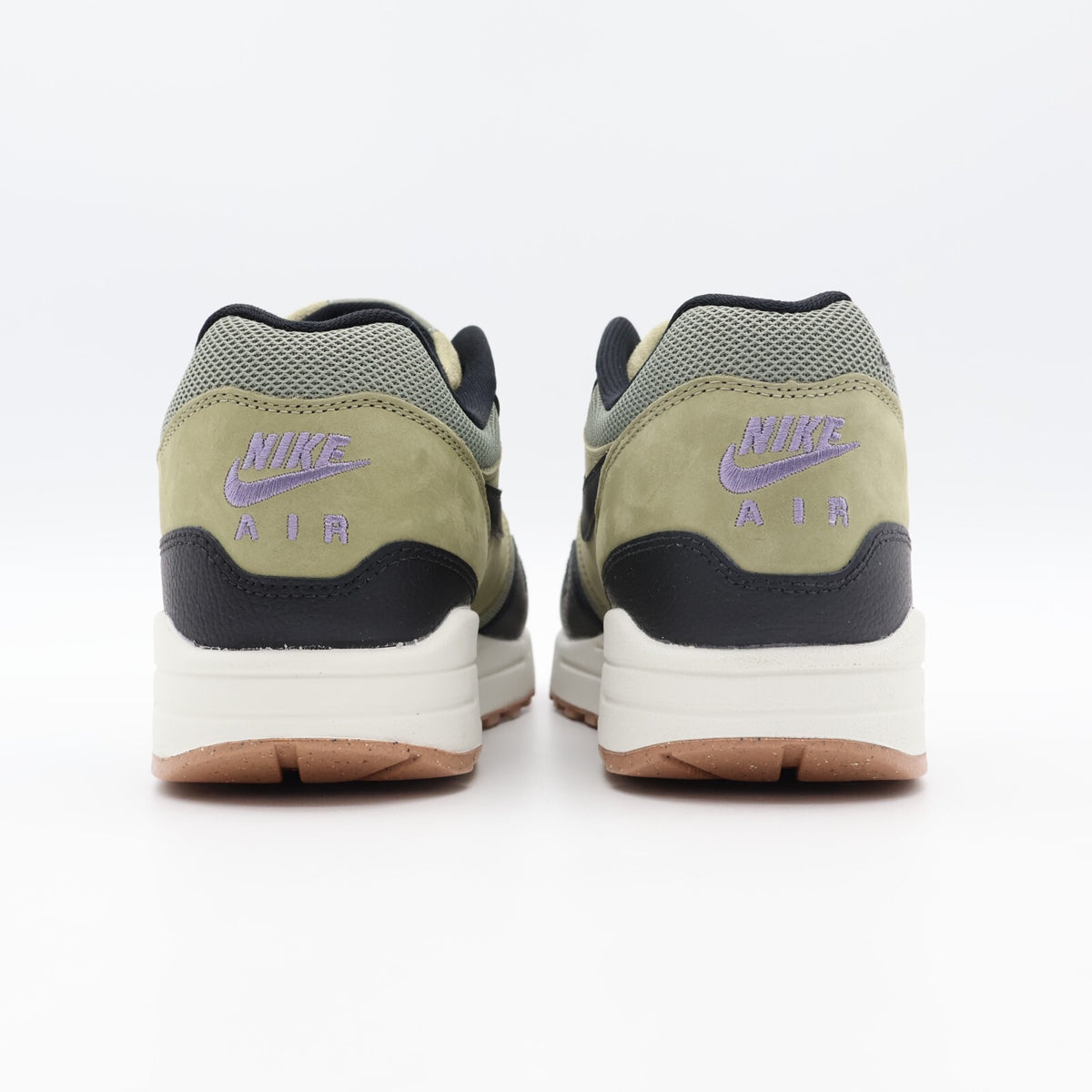 FB9660-003 Nike Air Max 1 Dark Stucco Black Phantom Olive Green Khaki (Men's)