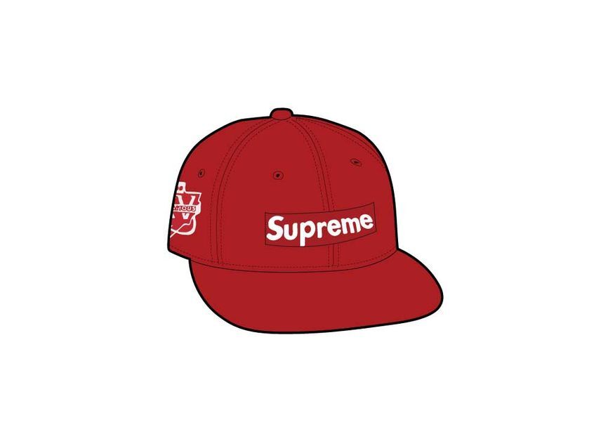 Supreme Championship Box Logo New Era Red