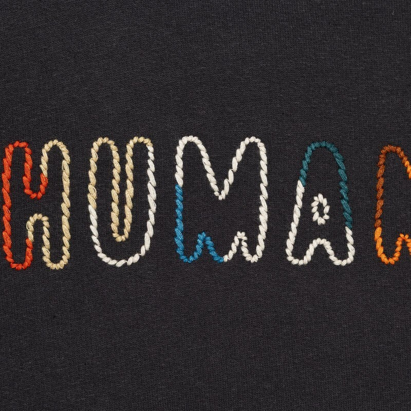 UMAN MADE Embroidered Sweatshirt Black