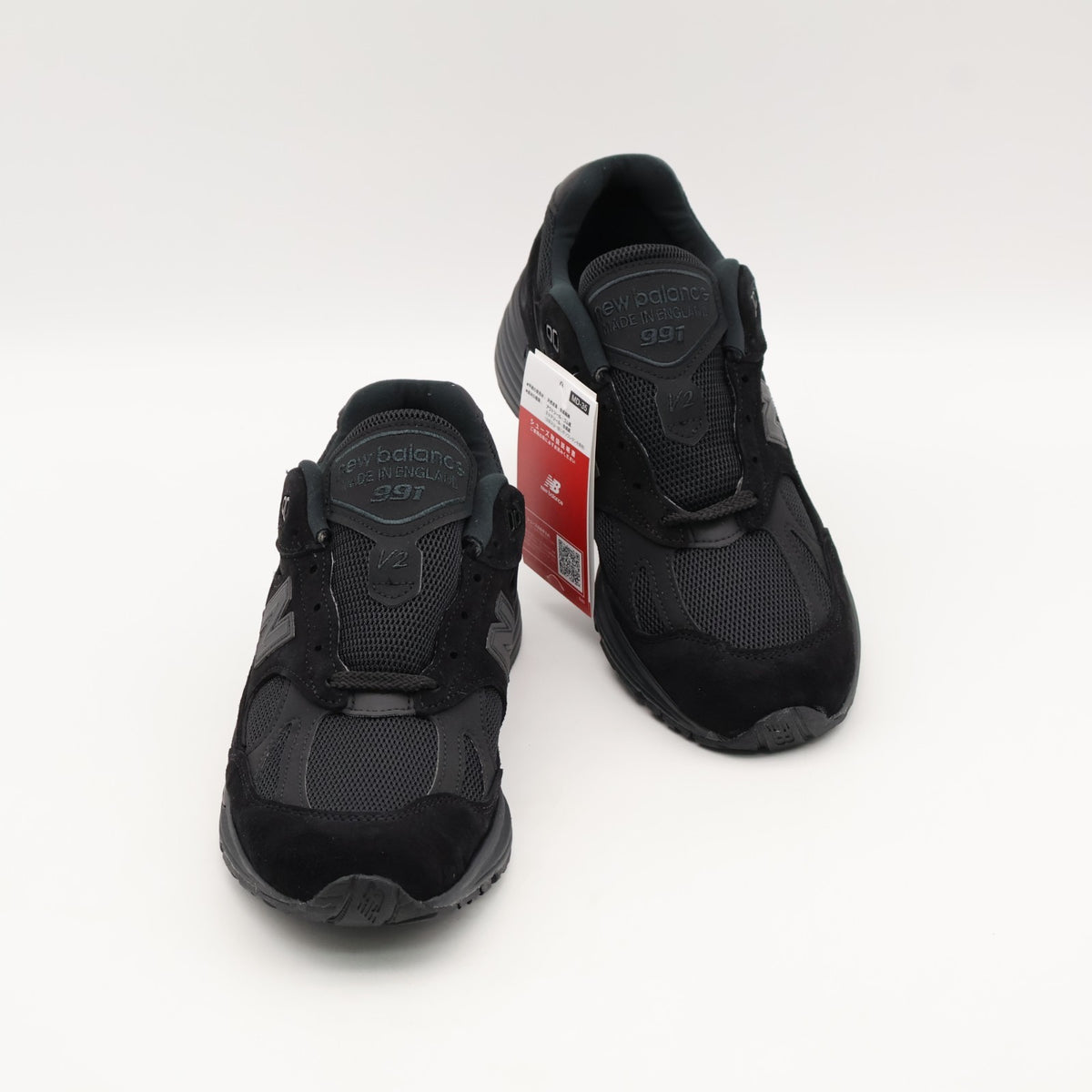 U991KK2 New Balance 991V2 Triple Black (Men's)